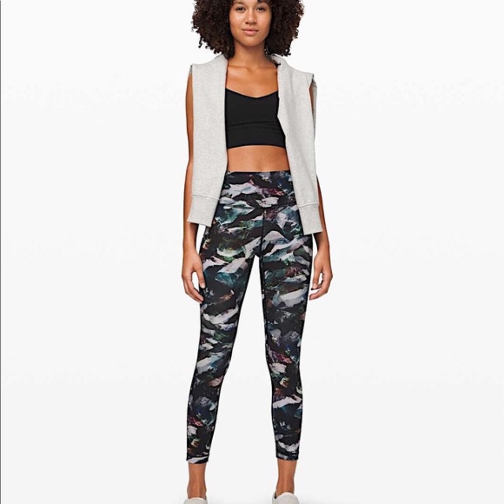 Lululemon Wunder Under High-Rise Galaxy Cropped Luxtreme Tight